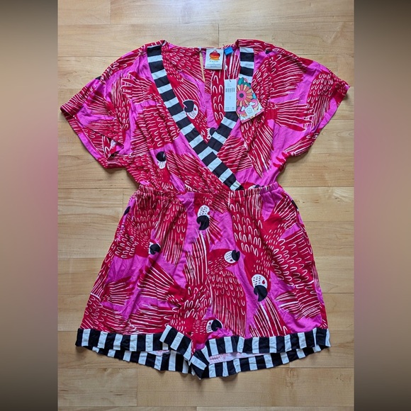 Farm Rio Salma Parrot Romper - Picture 3 of 3